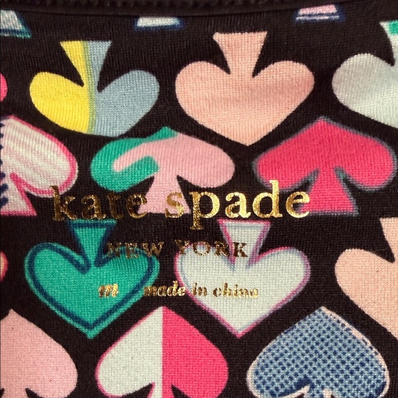 Kate Spade Multicolor Heart Pattern Robe - Picture 2 of 6